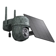 Wansview 4G LTE Cellular Solar Security Camera Outdoor Hunting Camera Waterproof