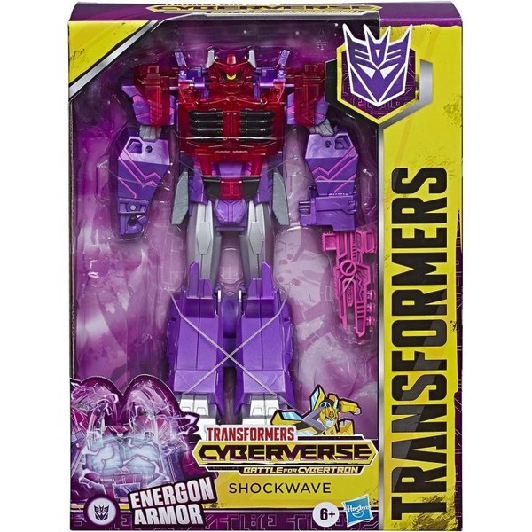 Hasbro E7113 Transformers Shockwave Bumblebee Cyberverse Adventures Roboter 27Cm-image