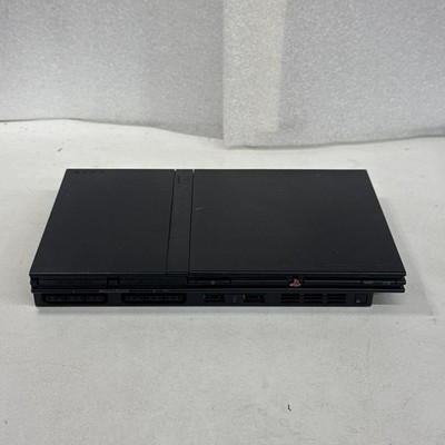 Sony Playstation PS2 Slim Black (SCPH-70001) TESTED & working CONSOLE ONLY #PS2