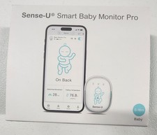 Sense-U Pro Baby Monitor : Tracks Breathing Movement, Rollover, Temperature