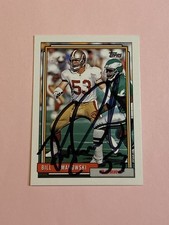 Bill Romanowski 1992 Topps IP Auto Autograph