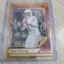 2024 Panini Donruss Clearly Kyler Murray Cardinals GOLD 8/10
