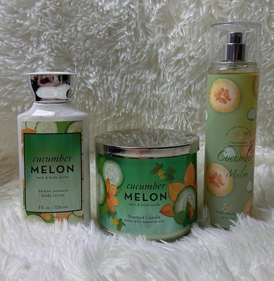 Bath and Body Works CUCUMBER MELON 3 pc set