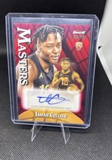 2025 Topps Finest Red Master Class Auto Isaiah Collier/10 #MA-IC