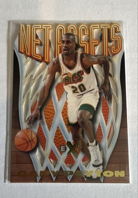 1996-97 Skybox E-X2000 - Net ASSETS Gary Payton #14