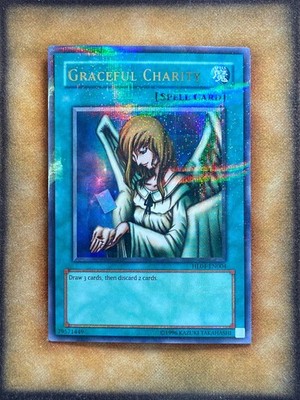 Yugioh Graceful Charity HL04-EN004 Hobby League Parallel Ultra Rare NM