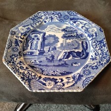 Spode Italian 25cm Cake Plate - Old Mark one chip in corner 