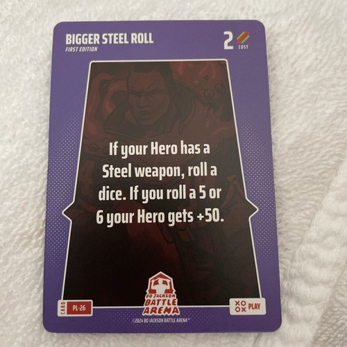 2024 Bo Jackson Battle Arena Alpha Bigger Steel Roll Play PL-26