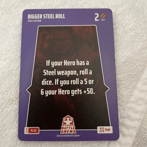 2024 Bo Jackson Battle Arena Alpha Bigger Steel Roll Play PL-26