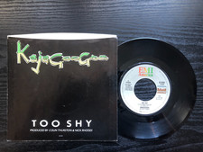 Kajagoogoo TOO SHY 1983 EMI America 45 rpm single + sleeve VG++/EX