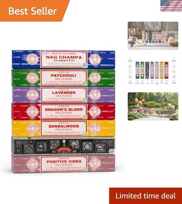 Incense Gift Set Nag Champa, Super hit, Dragon's Blood, Sandalwood, Patchouli...
