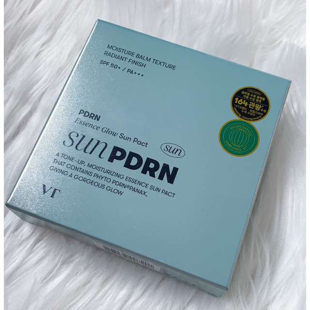 VT Cosmetics PDRN Essence Glow Sun Pact SPF50+ PA+++ 10g / Korean Cosmetics