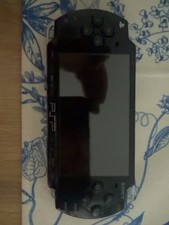 Sony PSP-2003 Slim & Lite Black Console 4GB Memory Card Charger Case Working