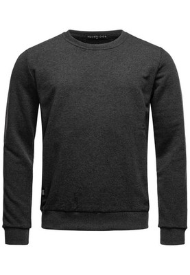 Redbridge Herren Pullover Sweatshirt Baumwolle Sweater Crewneck Rundhals Basic
