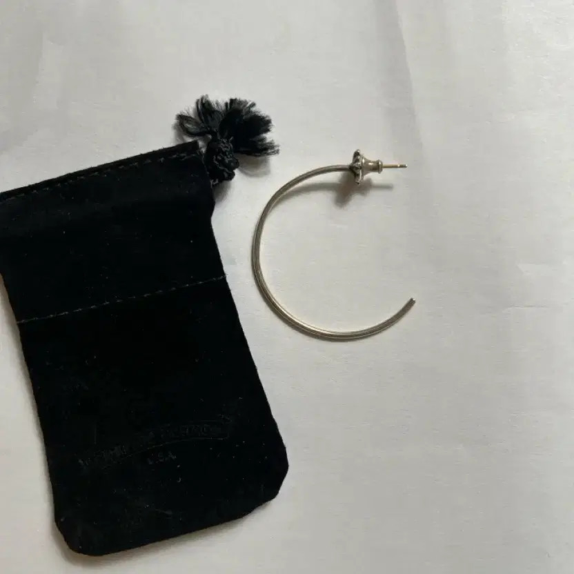 Chrome Hearts Ch Plus Silver Earring thumbnail 6