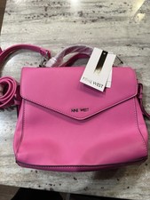 Barbie Pink Nine West Abarrane Purse Guava Top Handle Shoulder Strap New W/ Tags