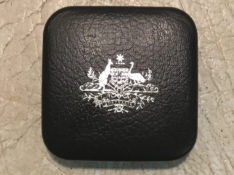 1836 1986 South Australia $10 Proof Silver Coin State  Original Case & Box - Image 2 of 4