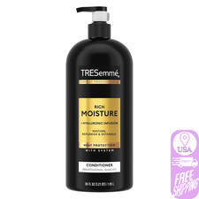 TRESemm  Rich Moisture Conditioner 39oz Pro Style Technology for Dry Hair Pump