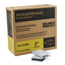 1/2 In. Crown X 2 In. Leg X 15.5-Gauge Steel Flooring Staple (5,000 Staples Pe