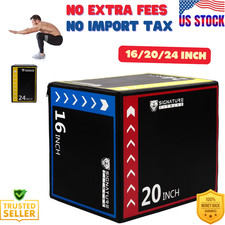 Signature Fitness 3-in-1 Foam Plyometric Jump...