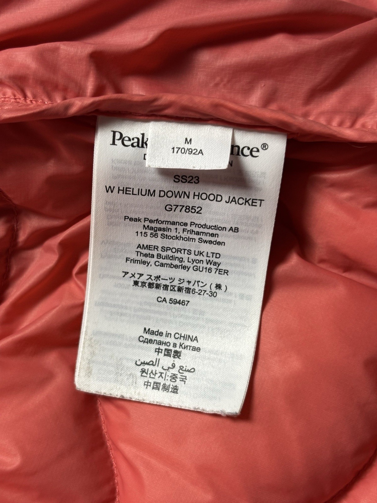 Peak Performance Helium Down Hooded Jacket Outdoo… - image 17