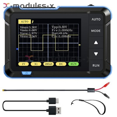 FNIRSI DSO152 Handheld Small Oscilloscope Portable Digital Oscilloscope 2.5MS/s