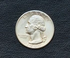 1944 P Washington Quarter BU US Coin Silver