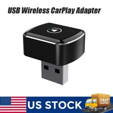 2025 USB Wireless CarPlay Adapter For iPhone Apple Wireless Dongle Plug ＆Play-US