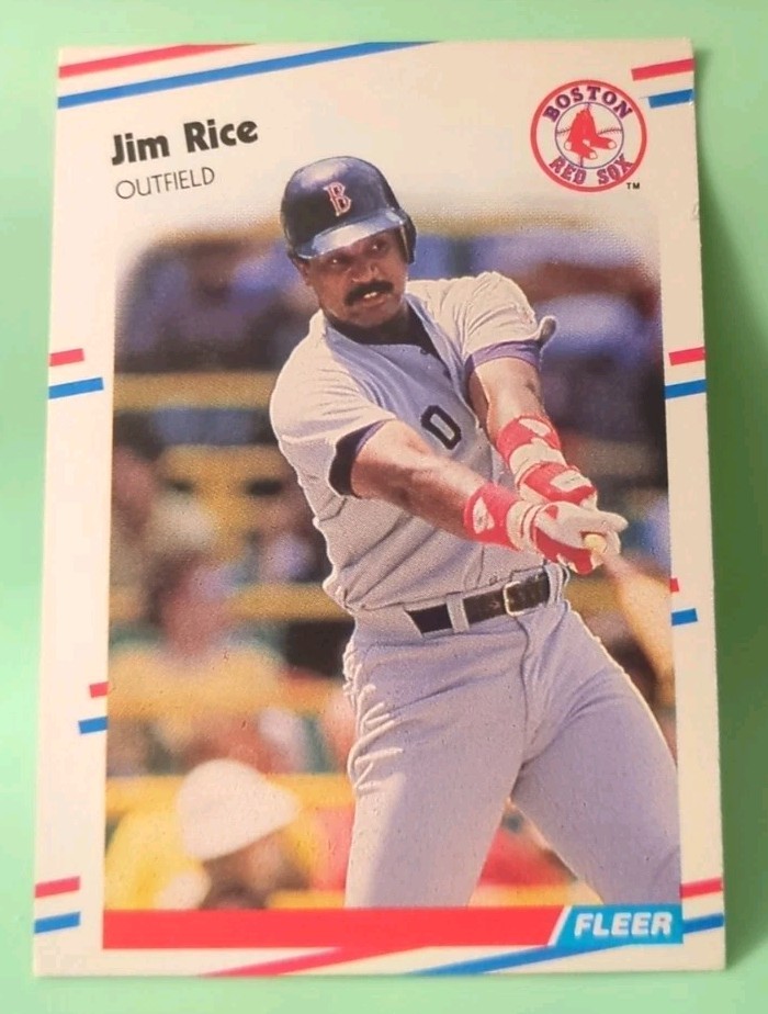 1988 Fleer - Jim Rice #361 - Boston Red Sox 