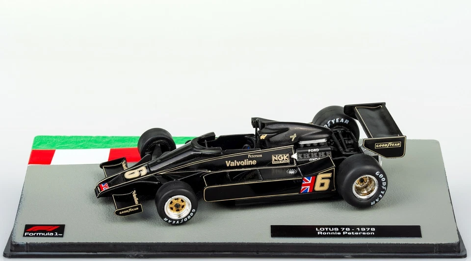 Lotus 78 Ronnie Peterson 1978 Scala 1:43 Modellino Formula 1 F1 #6 Blister Nuovo - Immagine 2 di 4