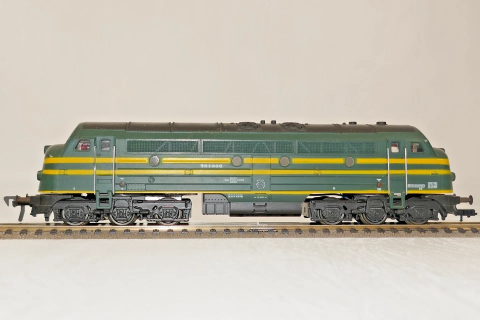 Fleischmann 1385 - Diesellok - 204006 NOHAB - Spur H0 - ohne OVP - GS - Sp86 - Bild 3 von 4