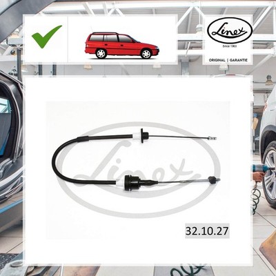 1x Linex Seilzug, Kupplungsbetätigung Opel ASTRA F Caravan (T92)