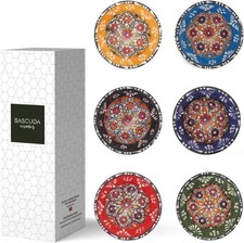 Bascuda Rochelle Series Dip Bowls – Set of 6 (Summer Bloom)