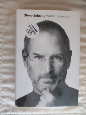 SIGNED Steve Jobs by Walter Isaacson (2011, Hardcover) FIRST EDITION/PRINTING