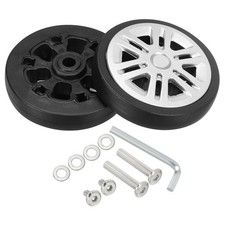 Replacement Luggage Suitcase Wheels, 61mmx12mm 360 Swivel Caster Wheels