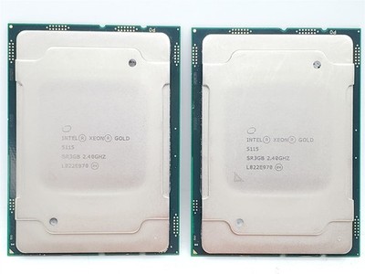 Intel Xeon Gold 5115 Skylake SR3GB 10C/20T@2.40GHz-3.20GHz Boost LGA3647 TESTED