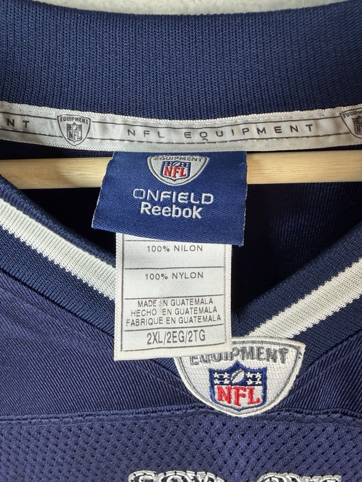 Dallas Cowboys Dez Bryant #88 Reebok On Field NFL Jersey 2XL Blue thumbnail 7