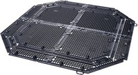 Garantia Bodengitter Zu Komposter Thermo-King, 600 L, Schwarz Komposter