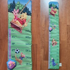 Disney Winnie the Pooh Childrens Hanging Height Growth Chart Plush with Honeypot