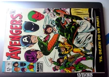 AVENGERS #60 1969 SHARP VF SIGNED BY ROY THOMAS WASP+YELLOWJACKET MARRY BUSCEMA