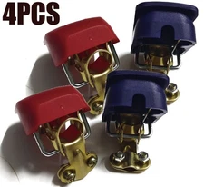 4X Car Battery Terminal Positive Negative Quick Release Connector For Auto Boat