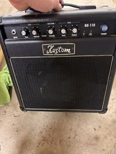 Kustom KG 110 10W Solid State 2-Channel Practice Electric Guitar Combo Amp