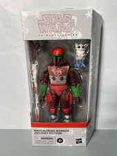 Star Wars The Black Series Holiday Edition Mandalorian Warrior Figure NEW