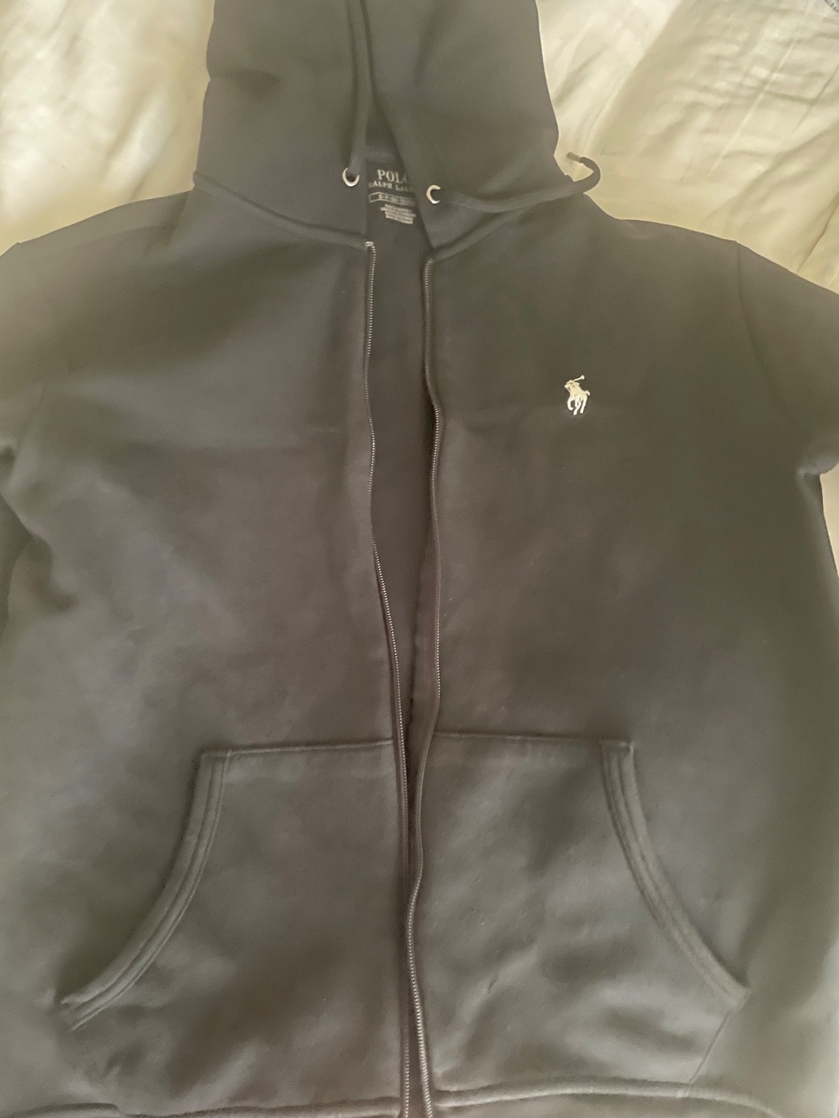 polo ralph lauren double-knit full-zip hoodie