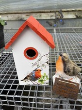 Robin When I Appear Your Loved Ones Are Near & Robin Bird Box Fab Present