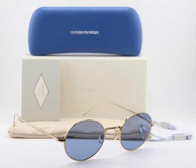 NEW OLIVER PEOPLES SERIES 5 1293ST 503556 GPONTI3 GLD AUTHENTIC SUNGLASSES 48-22