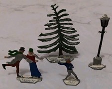 Vintage Heinrichsen German Flat Lead Figure Made In Germany Lot 4