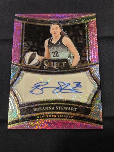 Breanna Stewart 2025 Panini Select Breanna Stewart #1 Pink