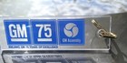 GM Assembly Clear plastic 5" KEY RING General Motors 75th Anniversary Auto Truck — photo 2