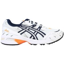 Asics Gel-1090 Trainers Womens UK Size 4.5 White Black and Gold
